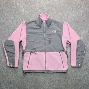 The North Face Fleece Polartec Jacket‎ Womens S/P Pink Armpit Vent Zips
